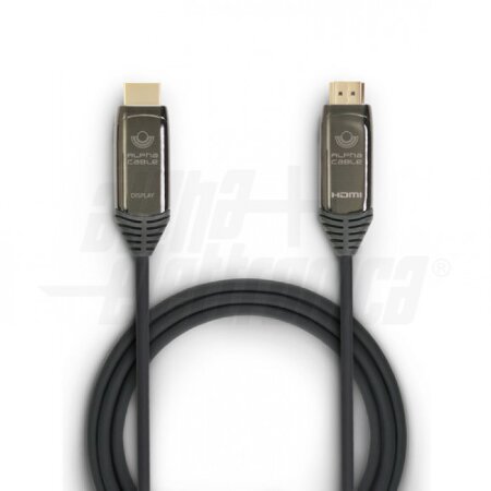 Cavo HDMI Attivo in Fibra Ottica 10m</br>- High-Speed with Ethernet</br>- Spina HDMI 19 poli Dritto - Spina HDMI 19 poli Dritto</br>