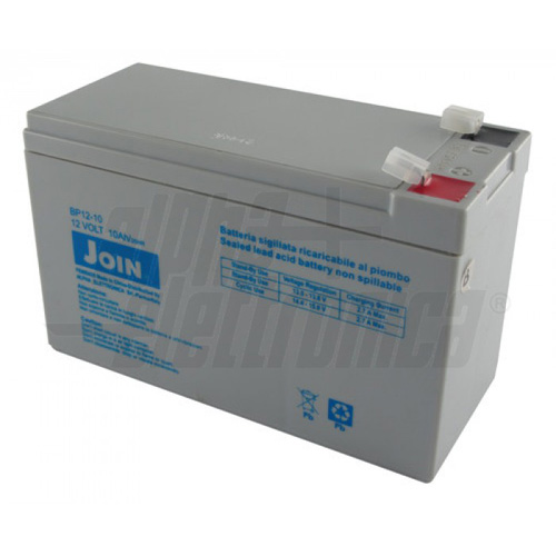 Capacita': 10 Ah</br>Tensione: 12 V</br>Tecnologia: Piombo AGM</br>Dimensioni: 65mm x 151mm x 94mm</br>