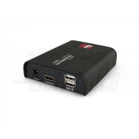 Extender HDMI OverIP KVM costituito da un modulo trasmettitore (TX) e un modulo </br>ricevitore (RX) adatto per estendere le distanze di trasmissione dei cavi HDMI </br>tradizionali utilizzando cavi ethernet UTP/STP Cat.5e/6 in rame. E' possibile </br>collegare al trasmettitore(Tx) un PC tramite cavo USB e collegare al </br>ricevitore(Rx) due diverse periferiche (mouse e tastiera) sempre tramite cavo </br>USB 2.0 che comunicano direttamente con il PC (con pulsante di selezione). E' </br>possibile inoltre collegare, tramite switch di rete Gigabit, ricevitori </br>aggiuntivi da ordinare separatamente (CT375/13R). Questo extender HDMI consente </br>di inviare un segnale 1080p Full HD tramite una rete LAN pre-esistente basata su</br> switch Gigabit.</br>Questi dispositivi possono funzionare in due modalità:</br>- come extender punto a punto collegando direttamente trasmettitore e ricevitore</br> (1:1)</br>- come sistema di distribuzione punto a multi-punto cioè da un trasmettitore a </br>più ricevitori (1:N).</br></br><strong>Specifiche</strong></br>- Coppia di moduli plug-and-play, TX  RX</br>- Bandwidth (Mbps) TX:30Mbps RX:30Mbps</br>- Estensione su singolo cavo CAT.6 IEEE-568B</br>- Risoluzioni HDMI Supportate: 64048060Hz, 80060060Hz, 102476860Hz, </br>128072060Hz, 136076860Hz, 144090060Hz, 1400105060Hz, 1680105060Hz, </br>1920108060Hz</br>- Formato audio supportato: PCM (44,1KHz, 48KHz)</br>- Supporta HDCP 1.4, HDMI 1.3</br>- Installazione plug and play</br>- S/O e versioni supportati: Microsoft Windows 10, 8, 7 x32/64, Vista x32/64, XP</br> x32/64, 2000, ME, 98SE. Microsoft Windows Server: 2008 x32/64, 2003.</br><strong>Distanza di trasmissione del segnale:</strong></br>- max 120m (1080p 12bit), utilizzando cavo CAT.6</br>- max 100m utilizzando cavo CAT.5e</br>- max 80m utilizzando cavo CAT.5</br>-Alimentazione 5V 1A</br>-Temperatura di lavoro: -10°C - 50°C</br>-Dimensioni LxWxH: 109.60x89.5x26.3mm</br></br><strong>Connessioni</strong></br>Ricevitore</br>- Connettore HDMI (Uscita)</br>- Connettore RJ45</br>- 2x Connettore USB (Mouse/Tastiera)</br></br><strong>Attenzione</strong></br>- Per il corretto funzionamento degli extender lo switch Gigabit Ethernet deve </br>supportare il multicast IGMP.</br>- Lo switch può non prevedere la funzione IGMP solo se questo viene dedicato al </br>collegamento dei soli extender di cui al massimo un trasmettitore.</br></br><strong>Contenuto confezione</strong></br>1 x Ricevitore</br>1 x Alimentatori 5Vdc 1A (conn. 5,5-2,1mm positivo centrale)</br>