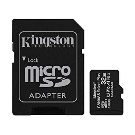 32 GB (microSDHC), classe 10, 25MB/s in lettura e 20MB/s di scrittura, 14.99 mm x 10,92 mm x 1,02 mm, compatibile con microSDHC, microSDHC, microSDHC UHS-I e microSDXC UHS-dispositivi host.