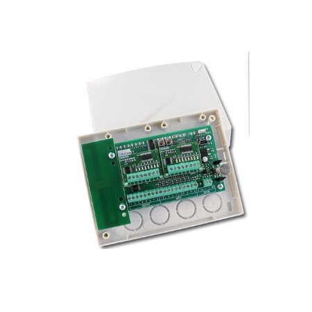 Modulo satellite universale per espandere il numero delle linee di tutte le </br>centrali non Axel con tutti i dispositivi radio della Serie Axeta di Axel. Il </br>sistema Axeta si basa sulla modulazione DSSS sfruttando 1.000 diverse frequenze </br>scelte in modo tale da avere una bassissima correlazione l'una con le altre, </br>permettendo la trasmissione contemporanea di sistemi diversi garantendone il </br>corretto funzionamento.</br>- Sistema brevettato da Axel s.r.l. in via definitiva con n.102015000032129</br>- Frequenza di lavoro in banda 868MHz</br>- Gestione fino a 40 dispositivi di rilevazione</br>- Gestione fino a 4 sirene radio AX-FLIXsw</br>- Gestione fino a 100 telecomandi a 4 pulsanti AX-TM4</br>- Otto ingressi filari su scheda base, non espandibili, associabili a funzioni </br>varie</br>- Otto uscite O.C. espandibili fino a 24 mediante schede di espansione </br>AX-BSUOUT8</br>- Pulsanti di protezione contro la manomissione del dispositivo</br>- Alimentazione: 12 Volt  (/- 20)</br>- Dimensioni contenitore: 145 x 110 x 40 mm</br>