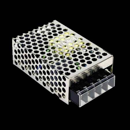 Alimentatore switching da 1,7A effettivi, in sola elettronica, per centrali AXO'</br> 404 e G-820.</br>- Alimentazione di rete: 230 V (-15, 10) 50 Hz</br>- Tensione stabilizzata: nominale 14,2V ( 2)</br>- Corrente massima erogabile: 1,7A</br>- Dimensioni: 50 x 90 x 30mm</br>