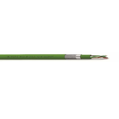 CAVO UTP CAT 6 LSZH ARMATO VERDE DA 100 MT</br></br>CLASSE CCA - S1B - D1 - A1</br>