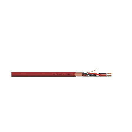CAVO ANTINCENDIO DURAFLAM LSZH ROSSO MATASSA DA 200mt SEZIONE 2x1mm</br>