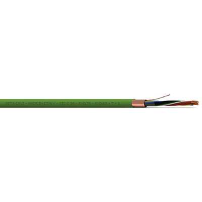 Cavi per impianti antintrusione con guaina in Dufaflam LSZH idonea per posa </br>interna ed esterna.</br>Diametro esterno: 4,20 mm</br>LSZH-VERDE</br>