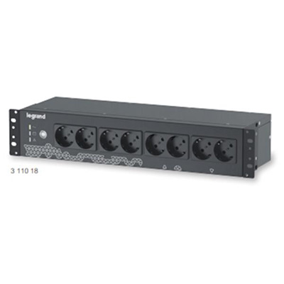 Keor PDU è un nuovo UPS appositamente progettato per installazione in pannelli e</br> rack da 19 pollici.</br>Il suo design in stile PDU con dimensioni ultra compatte fornisce 8 prese con </br>un'autonomia fino a 15 minuti in sole 2 unità rack.</br>La soluzione 2 in 1 fornita da Keor PDU garantisce:</br>- basso consumo energetico</br>- soluzione economicamente vantaggiosa</br>- più prese con protezione completa</br>- installazione e manutenzione frontali</br>- meno spazio occupato all'interno dell'armadio</br>- peso di installazione inferiore</br>- semplicità di cablaggio e installazione.</br>