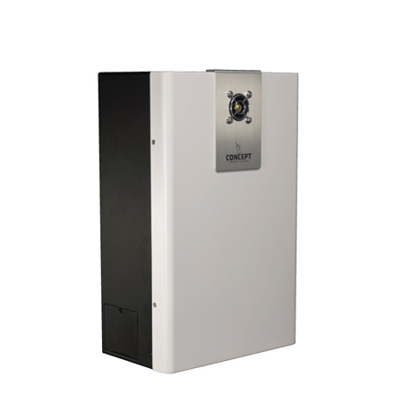 Sentinel S150 (staffe, batterie, ugello inclinato 30° e 1 ricarica fluido </br>inclusi) 1800 m3 in 60 sec. Alimentazione 230 V con alloggiamento batterie. </br>Conforme norma EN 50131-8, IEC 62642-8 e CNPP nominale Classe I Categoria 30. </br>Compatibile con il fluido: CSS-FLR 1000.</br><strong>Batterie incluse</strong></br></br></br>