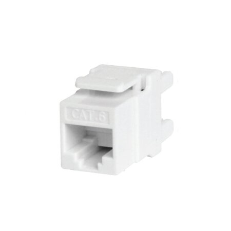 KEYSTONE CAT 6 RJ45 UTP 180 GRADI BIANCO</br>