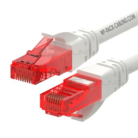 CAT 6 U-UTP patch cable Length 5 M, AWG 26/7, CU, Color White</br></br>