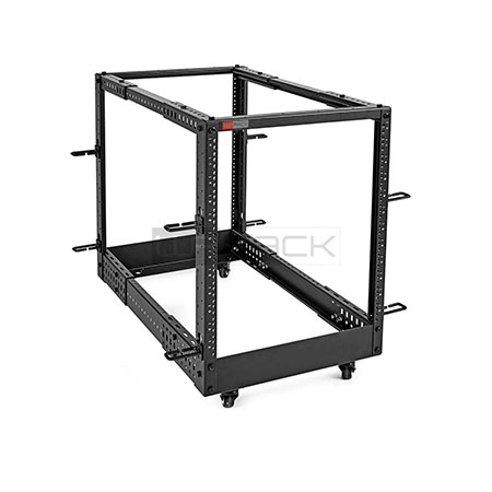La serie di armadi WP RACK 19" open frame ROS a quattro montanti è stata </br>progettata per la massima flessibilità nella configurazione e si adatta </br>all'installazione di server e apparati di rete e cablaggio.</br>Questa serie di armadi rack permette di regolare la profondità in modo molto </br>semplice da un minimo di 56 cm ad un massimo di 102 cm per alloggiare </br>apparecchiature di piccole e grandi dimensioni e sfruttare al meglio lo spazio </br>sul pavimento. Il design completamente aperto del rack consente di posizionare </br>le apparecchiature di rete per un accesso attivo rapido e semplice e un flusso </br>d'aria illimitato.</br>Realizzato in robusto acciaio laminato verniciato a polvere offre eccellente </br>qualità e durata per la tua installazione. Viene fornito smontato in un unico </br>cartone completo di ruote, piedini e anelli laterali per la gestione dei cavi. </br>Il montaggio è molto semplice e rapido e questa soluzione permette di </br>risparmiare sui costi di trasporto e prevenire i danni.</br>- Struttura portante in solido acciaio da 2 mm</br>- Struttura completamente aperta</br>- Capacità di carico fino a 450 Kg</br>- 12 unità</br>- 4 montanti rack 19"</br>- Dimensioni LxPxA: 600x559-1023x665 mm</br>- Peso: 15,8 Kg</br>- 8 anelli passacavo inclusi</br>- 20 set di viti inclusi (viti  dadi a gabbia)</br>- Colore: nero, RAL 9005</br></br>