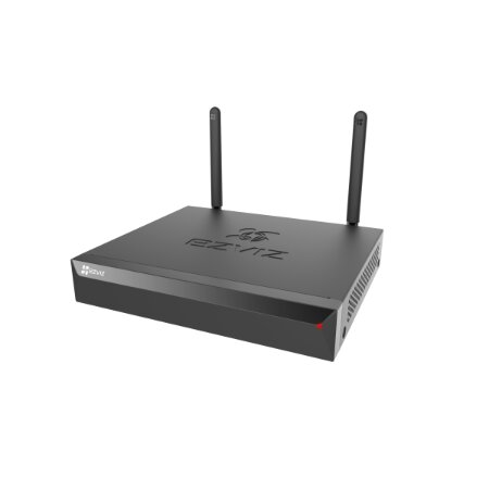 NVR 8 Canali Wi-Fi, 2.4GHz (fino a 100Mq), registrazione di telecamere fino a </br>risoluzione 3K per ogni canale, uscita VGA e HDMI, HDD non incluso (supporta max</br> 8TB). Supporta formati video H.265 e ONVIF (v2.5).</br></br>