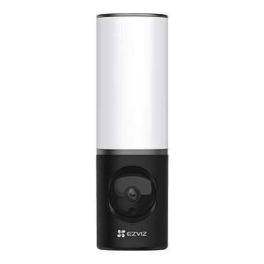 Soluzione di sicurezza per esterni due in uno: telecamera di sicurezza Wi-Fi 4MP</br> e luce da esterno da 700lm.</br>Visione notturna a colori, audio bidirezionale e rilevamento figura umana basato</br> su IA. Memoria integrata da 32GB.</br>