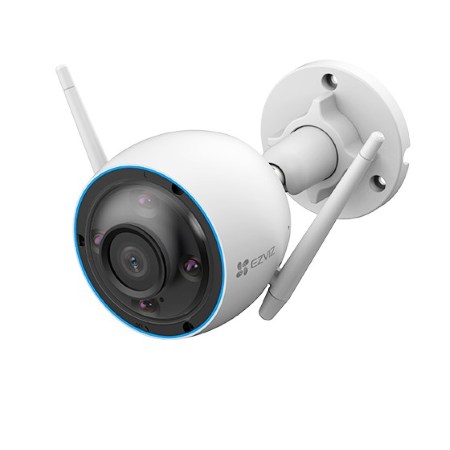 Telecamera da esterno 3K 5MP, Wi-Fi. Visione notturna a colori. Intelligenza </br>artificiale, Riconosce figure umane e veicoli. Luce strobo e sirena. Protezione </br>IP67. Supporta schede microSD (fino a 512 GB).</br></br></br></br></br></br>