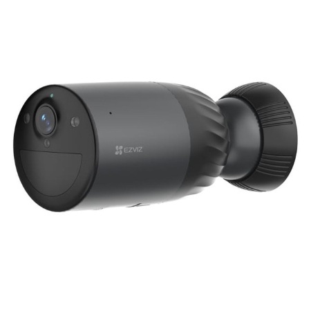 Telecamera da Esterno a Batteria. Risoluzione 4K, Wi-Fi 6, riconoscimento figura</br> umana/veicoli con IA. Modalità Always-On-Video per registrazione semi-continua.</br> Batteria Ricaricabile al Litio da  10,400 mAh. Visione notturna a colori. </br>Difesa attiva. Audio Bidirezionale. Archiviazione su MicroSD (max 512 GB) </br>compatibile con Pannello Solare EZVIZ F  Compatibile con HikConnect APP.</br>