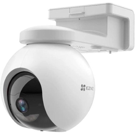 Telecamera Motorizzata  a Batteria (10400mAh) Risoluzione 4K con modalità video </br>Always-On 2.0, visione panoramica a 360°Compatibile con pannelli solari EZVIZ </br>(versioni Type-C) . Rilevamento AI di persone e veicoli, tracciamento </br>intelligente, visione notturna a colori, esposizione bilanciata con luci </br>intelligenti. Audio bidirezionale, difesa attiva con sirena e luce </br>stroboscopica. Supporta Wi-Fi 6 (2.4 GHz),Integrazione smart con Google </br>Assistant e Amazon Alexa. Supporta microSD (fino a 512 GB).</br>