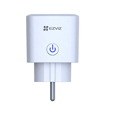 Presa intelligente EZVIZ con energy management: analisi dei consumi in tempo </br>reale e storico consumi.</br>Funzione countdown e accensione temporizzata. Comandabile da app o Google/Alexa.</br>