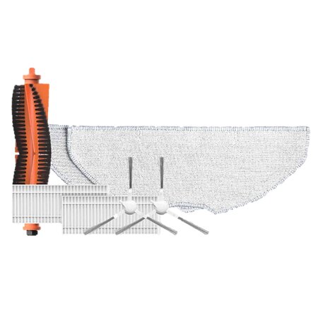Kit ricambi per robot RE4/RE5/RE4 PLUS/RE5 PLUS: 2 spazzole laterali, 2 filtri </br>HEPA, 1 spazzola principale, 2 mop</br></br>