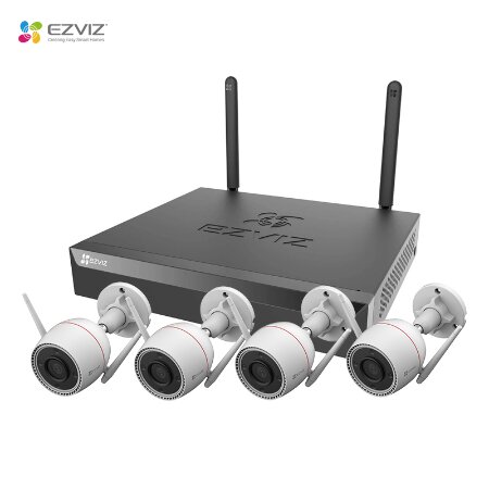 - Collega fino a 8-ch 5MP Telecamere IP</br>- Portata Wi-Fi fino a 100 m.</br>- Visione notturna a colori</br>- Archiviazione fino a 8 TB Supporta Formati Video ONVIF</br>- Incluse 4 Telecamere H3 IP67</br>