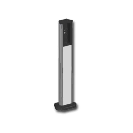 Colonnetta in alluminio (altezza max 500 mm)</br>