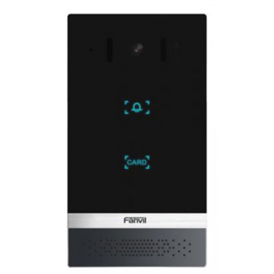 Fanvil i61 è una soluzione per il controllo degli accessi in ambito industriale,</br> in ville o uffici. grazie alla telecamera a infrarosso integrata, con qualità </br>HD, è possibile visualizzare  sia in condizione di luce ottimale che in notturna</br> o in ambienti con scarsa luminosità.</br>La scocca è resistente ad atti vandalici, con protezione IK07 e  può essere </br>installato sotto pioggia battente grazie alla protezione da liquidi e polveri di</br> grado IP66.</br>Fanvil i61 elegante e pratico.</br></br>I61 è dotato di display touch capacitivo con cui comandare le funzioni proposte </br>dal sistema e interagire in diverse modalità.</br>Una telecamera HD giorno/notte, 2 relè per controllo accessi, serrature, carichi</br> elettrici, 3 input per collegamento di eventuali sensori.</br>Alimentabile sia con alimentatore locale a 12 VDC che con PoE injector o switch </br>PoE.</br></br>Può essere installato all'esterno, in aree pubbliche, su colonnine per richiesta</br> di informazioni con richieste di aiuto per visitatori e utenti, quali ad </br>esempio parcheggi pubblici e privati, strade gallerie autostrade, all'esterno di</br> sportelli bancari, farmacie e ovunque sia necessario avere un sistema </br>intercomunicante utilizzabili su linee o centralino VoIP con protocollo standard</br> SIP.</br></br>E' dotato di un sistema per la riduzione automatica del rumore e può controllare</br> due attuatori quali ad esempio elettro serrature o attivazione di carichi </br>elettrici, grazie ai due relè integrati.</br>Fanvil i61 è dotato di autorisposta.</br></br>