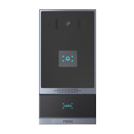 Fanvil i62 Videocitofono IP 1 tasto 2 relè IP66 IK07</br></br>Fanvil i62 è utilizzabile per controllo di varchi e accessi, tenendo traccia di </br>chi entra ed esce usando codice o tessera rfid. Può registrare su TF card da 32 </br>GB fino a 200.000 eventi.</br></br>E' dotato di rilevamento presenza.</br></br>E' una soluzione per il controllo degli accessi in ambito industriale, in ville </br>o uffici. Grazie alla telecamera a infrarosso integrata, con qualità HD, è </br>possibile visualizzare  sia in condizione di luce ottimale che in notturna o in </br>ambienti con scarsa luminosità.</br></br>La scocca è resistente ad atti vandalici, con protezione IK07 e  può essere </br>installato sotto pioggia battente grazie alla protezione da liquidi e polveri di</br> grado IP66.</br></br>Caratteristiche Fanvil i62:</br></br>-1 tasto fisico</br>-Telecamera HD 2 MP diagonale 141 gradi, orizzonatale 120 gradi</br>-Supporta ONVIF (profilo S)</br>-Slot TF card per registrazione eventi (fino a 200.000)</br>-Sensore RFID (10.000 utenti)</br>-Motion detection</br>-Controllo serratura via RFID, DTMF, Push button, Web page, API di 3th party</br>-Infrarossi (giorno/notte)</br>-Sensore 1/2.9 colori CMOS</br>-2 Megapixels</br>-Codec video H.264</br>-SIP standard</br>-Audio HD</br>-Altoparlante integrato da 3 W</br>-Codec audio:G.711a/u, G.723.1, G.726-32K, G.729AB Wideband Codec: G.722</br>-2 relè integrati</br>-3 sensori integrati</br>-G sensor - tamper</br>-Stagno IP66</br>-IK07</br>-Autoprovisioning</br>-Power over Ethernet (PoE)</br>-Compatibile con i più diffusi sistemi SIP, asterisk, Broadsoft, 3CX, Ezcloud, </br>yeastar, freepbx, freeswitch,Elastix, Avaya...</br>-Tamper switch</br>-Dimensioni: 177 x 88 x 35 mm</br>-Installazione in superficie o incasso (richiede scatola da incasso)</br>