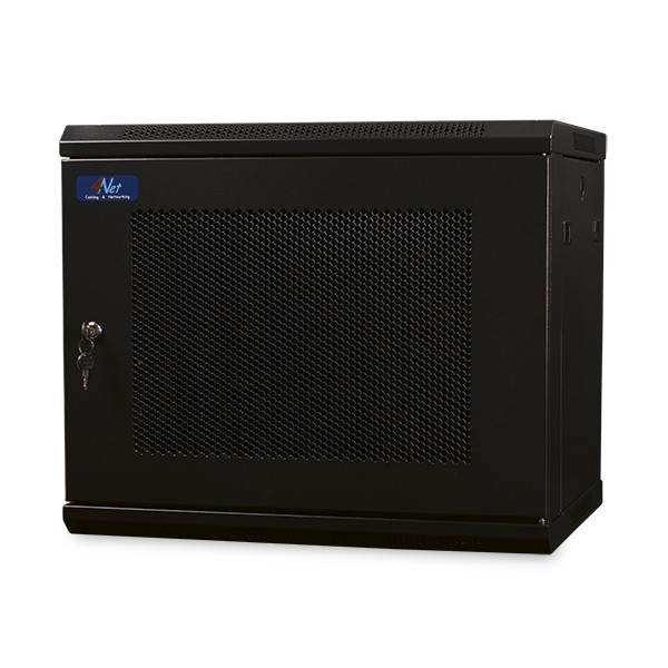 Armadio a Parete 540600580 ispezionabile 12U porta tutta vetro.</br>