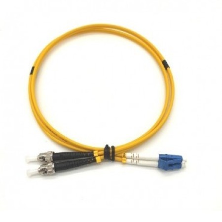 LC-ST Patchcord Zipduplex cable 9/125 3mt</br>