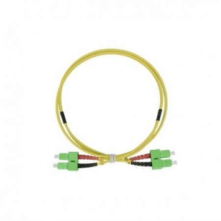 SC/APC-SC/APC Patchcord Zip Duplex cable 9/125 30 mt</br>