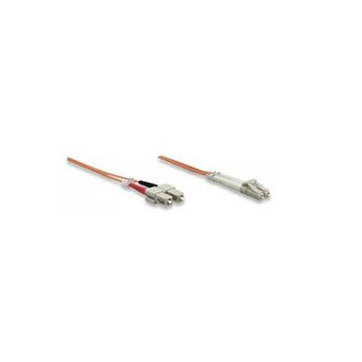 LC-SC Patchcord Zip Duplex cable 50/125 OM3 1 mt</br>