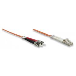 LC-ST Patchcord Mini Zipduplex cable 50/125 OM3 1 mt</br>