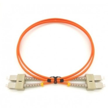 SC-SC Patchcord Zip Duplex cable 50/125 10 mt</br>