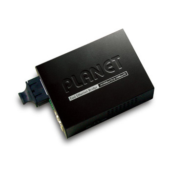 Media Converter 10/100Base-TX a 100Base-FX (SC) multimodale, supporta LFPT</br>