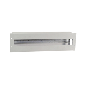 Contenitore Rack 19" con guida din opern frame</br>