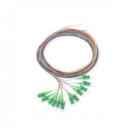 LC Pigtail 900um fiber 9/125 1 mt Confezione da 12 Pezzi di Colori Differenti</br>