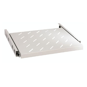 Ripiano Estraibile Prof. 350Mm Per Armadio A Pavimento Largh.600Mm & Prof. 600Mm</br> 1U. Sui 4 Montanti grigio chiaro.</br>