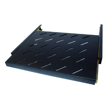 Ripiano estraibile 1U. Prof.566mm per Armadio a pavimento Prof. 800mm</br>Capacità di carico 20Kg.</br>RAL9004</br>