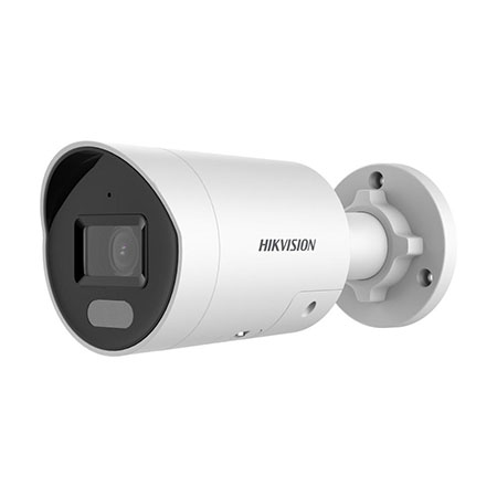 <strong>8 MP Smart Hybrid Light with ColorVu Fixed Mini Bullet Network </br>Camera</strong></br>- High quality imaging with 8 MP resolution</br>- Smart Hybrid Light: advanced technology with long range</br>- Clear imaging against strong back light due to 130 dB WDR technology</br>- Efficient H.265 compression technology</br>- Focus on human and vehicle classification based on deep learning</br>- Active strobe light and audio alarm to warn intruders off</br>- Provide real-time security via built-in two-way audio</br>- Support on-board storage up to 512 GB (SD card slot)</br>- Water and dust resistant (IP67)</br>