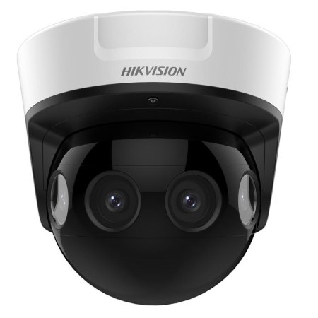 Telecamera panoramica Mini Dome IP. Risoluzione 4K - 3840x2160 Frame Rate 25 Fps</br> (3840x2160), Sensore 4x 1/1.8" Progressive Scan CMOS Sensibilità Col: 0.003 Lux</br> F1.2, 0 Lux con IR Day&Night ICR. Ottica 2.8 mm angolo di visuale H180° V90°. </br>Compressioni video: H.265/H.265/H.264/H.264, Funzioni Smart: Motion detection,</br> Exception detection, People Density Streams 2 Portata IR 20 m, WDR D-WDR Slot </br>SD Card microSD/SDHC/SDXC fino a 128 GB (non inclusa), Ingressi/Uscite: Audio </br>1/1, Allarme 2/2. Alimentazione 12 Vcc,  24 W, POE(802.3at). Temperatura di </br>esercizio -40 °C  60 °C, da esterno IP67 Antivandalo IK10, NEMA 4X.</br></br></br></br></br></br></br></br></br></br></br></br></br></br></br></br></br></br></br></br></br></br></br></br></br></br></br></br></br></br></br></br></br></br>