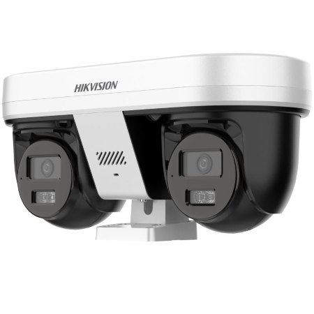 Telecamera omnidirezionale Dual Lens. Risoluzione 2x4MP - 2688x1520 Frame Rate </br>25 Fps (2688x1520), Sensore 2x1/1.8" Progressive Scan CMOS Sensibilità Col: </br>0.002 Lux  (F1.2, AGC ON), 0 Lux con illuminatore, B/W: 0.0002 Lux  (F1.2, AGC</br> ON), 0 Lux con IR, Day&Night ICR Blue glass. Ottica motorizzata 2X 4-6 mm </br>Minima distanza a fuoco 3 m. Angolo di visuale orizzontale da 87.6° a 55.2°, </br>verticale da 46° a 30.1°. Compressioni video: H.265/H.265/H.264/H.264/MJPEG. </br>Streams 2, illuminatore ibrido, portata IR 30 m, portata luce bianca 30 m, WDR </br>120 dB. Smart event: Unattended baggage detection, object removal </br>detection,scene change detection,audio exception detection,defocus detection. </br>Perimeter protection: Line crossing, intrusion, region entrance, region exiting,</br> discriminazione Uomo/Veicolo. Multi-target-type Detection, 30 target, 7 volti, </br>13 human body features contemporaneamente, conteggio persone. Face capture, 64 </br>volti max. Slot SD Card microSD/SDHC/SDXC fino a 512 GB (non fornita). </br>Ingressi/Uscite: Audio 1/1, Allarme 1/1 1RS-485 Half duplex, HIKVISION, Pelco-P,</br> Pelco-D, self-adaptive. Alimentazione 12 Vcc, oppure PoE: IEEE 802.3at, Class </br>4. Temperatura di esercizio -30 °C  60 °C, IP67.</br></br></br></br></br></br></br></br></br></br></br></br></br></br></br></br></br></br></br></br></br></br></br></br></br></br></br></br></br></br></br></br></br></br></br></br></br></br></br></br></br></br>