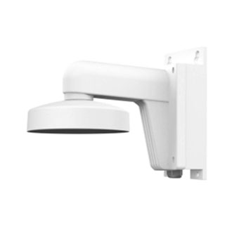 Staffa in alluminioColore Bianco 110120120mm. Per Mini Dome tipo: </br>DS-1272ZJ-110B.</br></br>