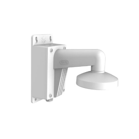 Supporto da parete in lega di alluminio bianco con scatola di giunzione 136x243x</br> 290 mm, Peso 1490 g</br>