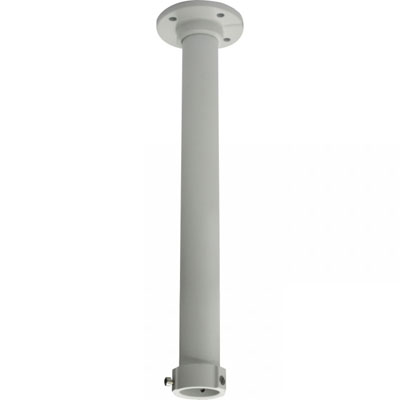 Staffa da soffitto in alluminio colore bianco.</br>Diametro: 116,5 x 500 mm</br></br>Per Speed Dome tipo:</br>DS-2DE7225IW-AE, DS-2DE5230W-AE, DS-2DE7430IW-AE, DS-2DF5225X-AEL, </br>DS-2AE7225TI-A, DS-2AE5232T-A, DS-2AE7232TI-A</br>