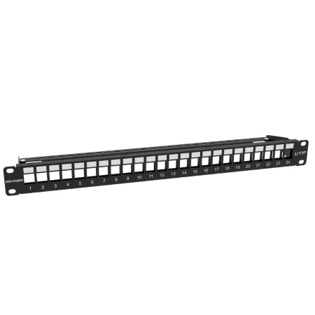 Unshielded 24-port Blanck Patch Panel, 1U</br></br></br></br></br></br></br></br></br></br></br></br>