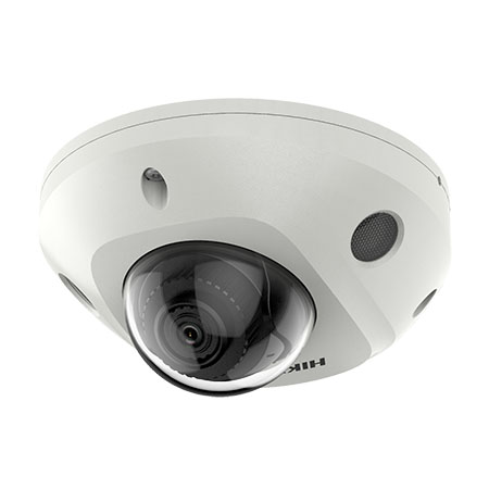 <strong>TELECAMERA IP ACUSENSE MICRO DOME FISSA 2 MP</strong></br></br>MicroDome IP 2MP a 25 fps. Tipo Day&Night con filtro IR meccanico, illuminatori </br>IR integrati fino a 10m EXIR.</br>Sensore CMOS a scansione progressiva 1/2.5", sensibilità 0.008 Lux F1.2 con AGC </br>attivo, 0 lux con IR, WDR 120 dB, 3D-DNR, BLC, Ottica fissa 2.8 mm, algoritmo di</br> compressione H.265, H.265, H.264, H.264.</br>Triplo Stream, Smart Features: Line Crossing Detection, Intrusion Detection, </br>Region Entrance Detection, Region Exit Detection, Human/Vehicle Detection, RoI.</br>Standard ONVIF, protocolli, TCP/IP, ICMP, HTTP, HTTPS, FTP. DHCP. DNS. DDNS, </br>RTP, RTSP, RTCP, UDP, NTP, UPnP, SMTP, SNMP, IGMP, 802.1X, QoS, IPv6.</br>Modalità "Rotate" di inquadratura in 9:16. Supporta registrazione locale su NAS </br>(NFS, SMB/CIFS), Scheda di rete Ethernet 100Mbps. Notifica all'NVR Smart per una</br> ricerca avanzata delle registrazioni, notifica al sw di centralizzazione, invio</br> email. Supporta accesso a Hik-Connect. Webserver di tipo multibrowser, pulsante</br> di reset, heartbeat, Alimentazione 12 Vcc oppure POE 802.3af, 9.5 W, IP66 </br>(IK08).</br>Temperatura di esercizio -30 °C  60 °C.</br>Supporta SD Card da 128 Gb.</br>Allarme In/Out: 1/1.</br>Audio: In/Out: 2/1</br></br>
