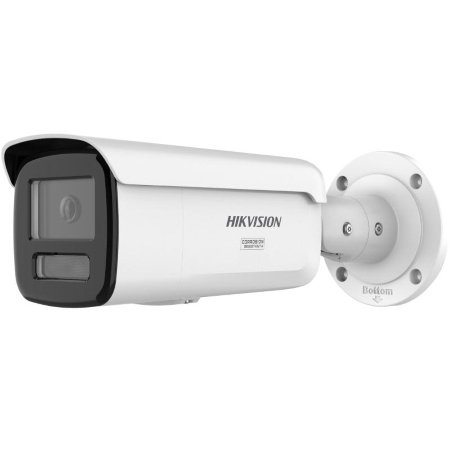 <strong>Telecamera Bullet IP ColorVu 3.0 4MP 4mm</strong></br>Telecamera Bullet IP ColorVu 3.0 Immagini a colori 24/7, Risoluzione 4MP - </br>2688x1520, Frame rate 25 Fps  2688x1520, Sensore 1/1.8" Progressive Scan CMOS, </br>Sensibilità: 0.0001 Lux  (F1.0, AGC ON),0 Lux con Luce bianca / IR. Day&Night </br>IR Cut Filter, Ottica 4 mm, WDR 130dB, portata illuminatori IR e luce bianca </br>60m. Compressione video H.265/H.265/H.264/H.264. Smart Event: Scene change </br>detection. Perimeter protection: Line crossing, intrusion, region entrance, </br>region exiting, discriminazione Uomo/Veicolo. Face capture, Basic Event: Motion </br>detection (discriminazione Uomo/Veicolo),video tampering alarm,exception. </br>AcuSearch: notifica all'NVR Smart per una ricerca avanzata delle registrazioni, </br>notifica al sw di centralizzazione, invio email. Integrazione: ONVIF (Profile S,</br> Profile G, Profile T),ISAPI,SDK,ISUP. Stabilizzatore immagini EIS, ROI, Streams</br> 3</br>Slot SD Card microSD/SDHC/SDXC fino a 512 GB (non fornita).</br>Alimentazione 12 Vcc /- 25, 0.83 A, max. 10, oppure PoE: IEEE 802.3af, Class </br>3, max. 12.5 W. Temperatura di esercizio -30 °C / 60 °C. Da esterno IP67, NEMA </br>4X.</br></br></br></br></br></br>