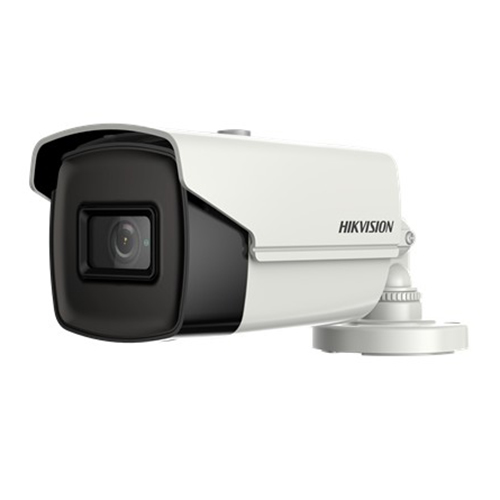 Bullet Turbo HD-TVI 5MP 4 in 1 (TVI-CVI-AHD-CVBS) di tipo Day&Night con filtro </br>IR meccanico, WDR130dB in contenitore per esterno IP67, illuminatore EXIR 2.0 </br>integrato sino a 60m, sensore 5MP Progressive Scan CMOS, sensibilità 0.003 Lux </br>F1.2 con AGC attivo, 0 Lux con IR, ottica fissa 3,6 mm. Supporta 3D Digital </br>Noise Reduction, BLC, HLC, Smart IR. dati Up to Coax con HIKVISON-C. Uscita </br>video HD-TVI alimentazione 12Vdc 4.8W, temperatura di esercizio da -40°C a </br>60°C.</br>