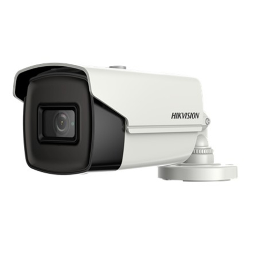 Bullet Turbo HD-TVI 5MP 4 in 1 (TVI-CVI-AHD-CVBS) di tipo Day&Night con filtro </br>IR meccanico, WDR130dB in contenitore per esterno IP67, illuminatore EXIR 2.0 </br>integrato sino a 80m, sensore 5MP Progressive Scan CMOS, sensibilità 0.003 Lux </br>F1.2 con AGC attivo, 0 Lux con IR, ottica fissa 3,6 mm. Supporta 3D Digital </br>Noise Reduction, BLC, HLC, Smart IR. dati Up to Coax con HIKVISON-C. Uscita </br>video HD-TVI alimentazione 12Vdc 4.8W, temperatura di esercizio da -40°C a </br>60°C.</br>