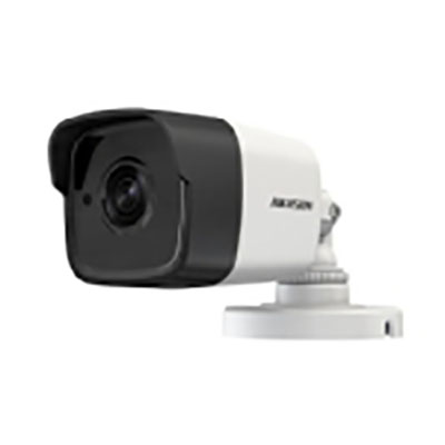 Bullet Turbo HD-TVI PoC 5MP di tipo Day&Night con filtro IR meccanico, in </br>contenitore per esterno, illuminatore EXIR 2.0 integrato fino a 40 m, Sensore </br>5MP CMOS, sensibilità 0.01 Lux F1.2 con AGC attivo, 0 Lux con IR, Ottica fissa</br>