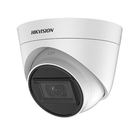 Turret HD-TVI PoC 5MP di tipo Day&Night con filtro IR meccanico, in contenitore </br>per esterno IP67, illuminatore EXIR 2.0 integrato sino a 40m, sensore 5MP CMOS, </br>sensibilità 0.01 Lux F1.2 con AGC attivo, 0 Lux con IR, ottica fissa 3.6mm. </br>Supporta 3D Digital noise reduction, BLC, Smart IR, DWDR dati Up to Coax con </br>HIKVISON-C. Uscita video HD-TVI, alimentazione 12Vdc 5W, temperatura di </br>esercizio da -40°C a 60°C. OSD IP67</br>