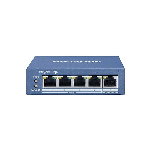 - Porte: 4</br>- POE: 4: IEEE 802.3af, IEEE 802.3at.</br>- Tipologia: 10/100/1000.</br>- Tipo POE: 30 W.</br>- Budget totale: 60 W.</br>- Uplink: 1</br>- Tipologia Uplink: 10/100/1000</br>- Tipo: L2 Unmanaged.</br>- Case: metallico.</br>- Banda: 10 GBPS.</br>- Temperatura funzionamento: 0 °C a  40 °C.</br>- Alimentazione: 48 VDC, 1.35 A</br>
